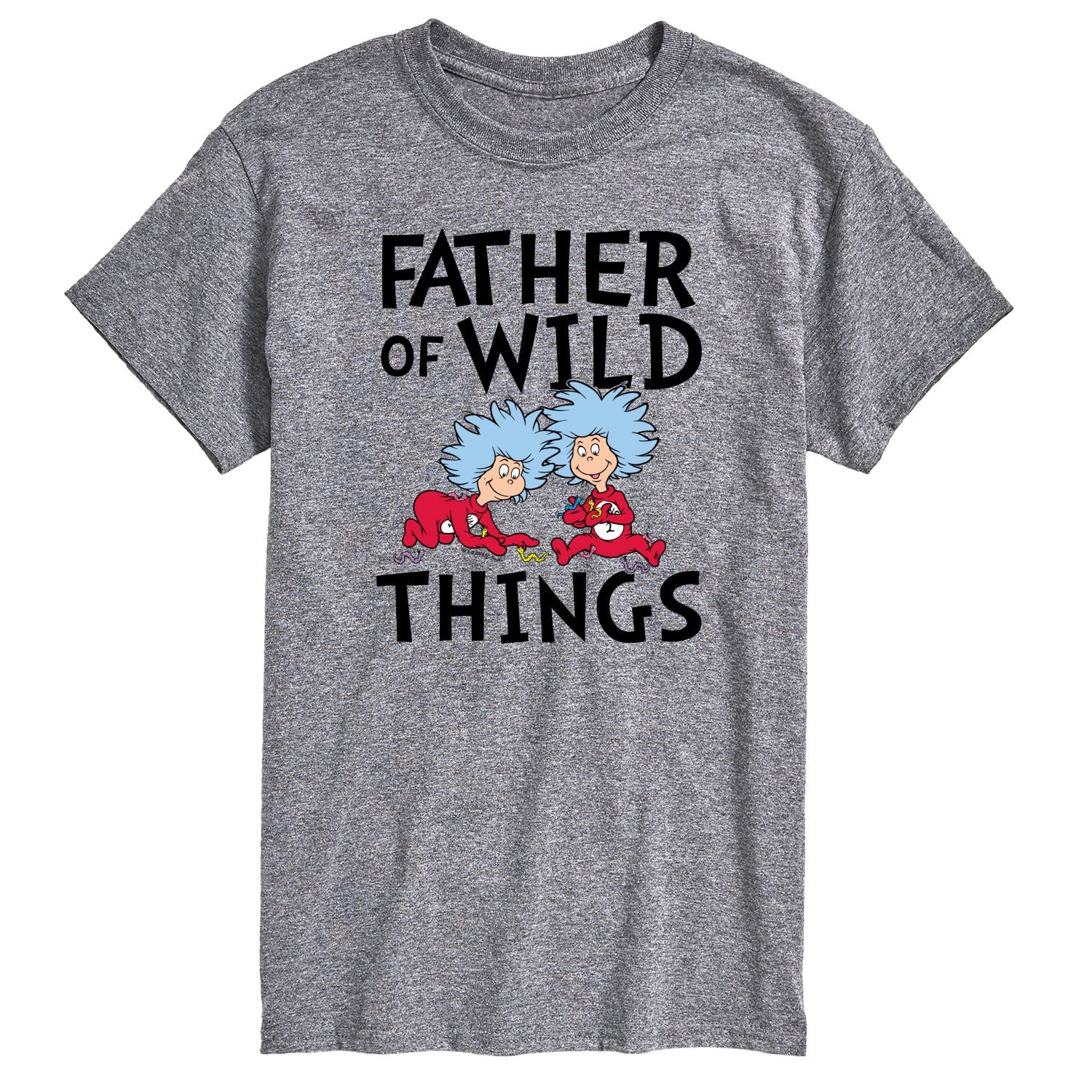 Dr. Seuss - Father of Wild Things - Men's Short Sleeve Graphic T-Shirt
