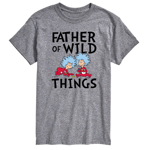 Dr. Seuss - Father of Wild Things - Men's Short Sleeve Graphic T-Shirt