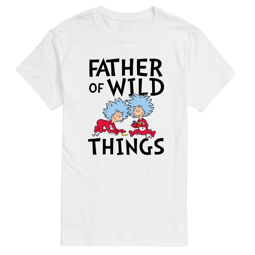 Dr. Seuss - Father of Wild Things - Men's Short Sleeve Graphic T-Shirt