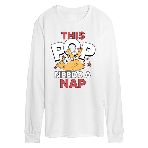 Dr. Seuss - This Pop Needs A Nap - Men's Long Sleeve Graphic T-Shirt