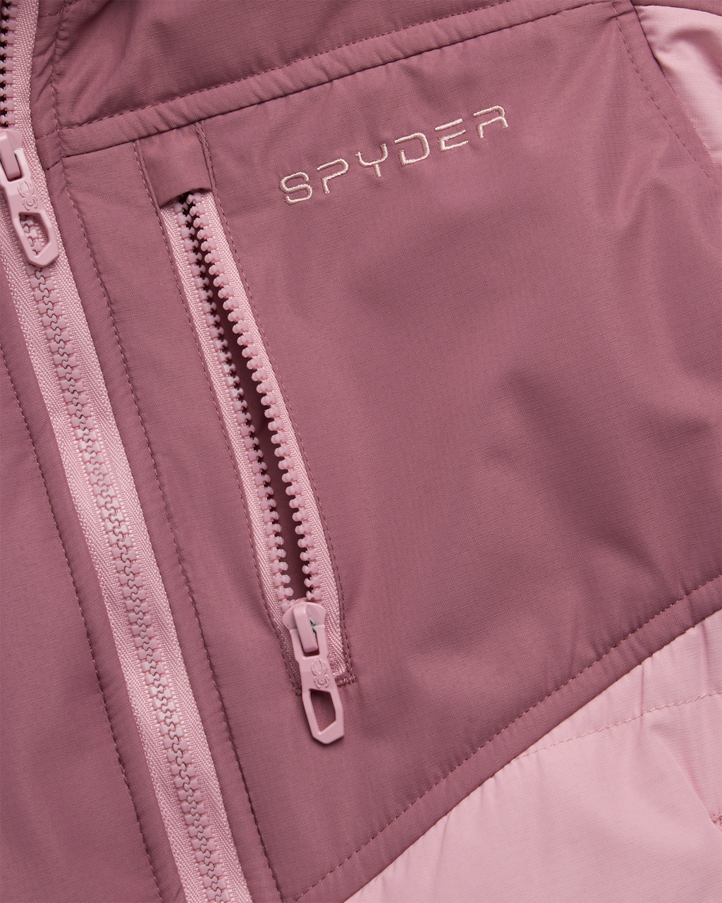 Spyder Girls' 3-in-1 Jacket - Mauve
