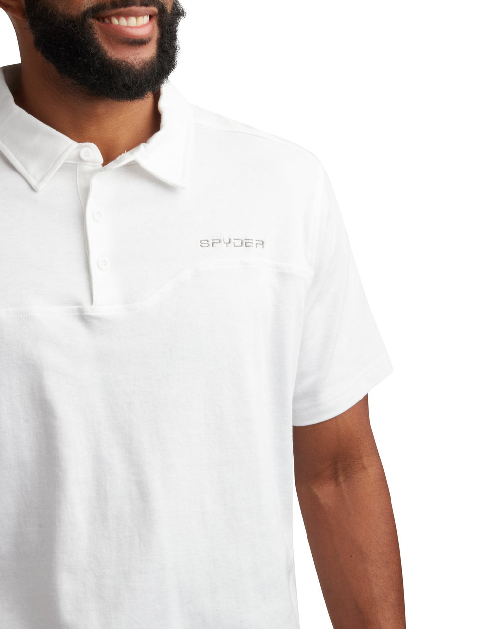 Spyder Men's Short Sleeve Interlock - White