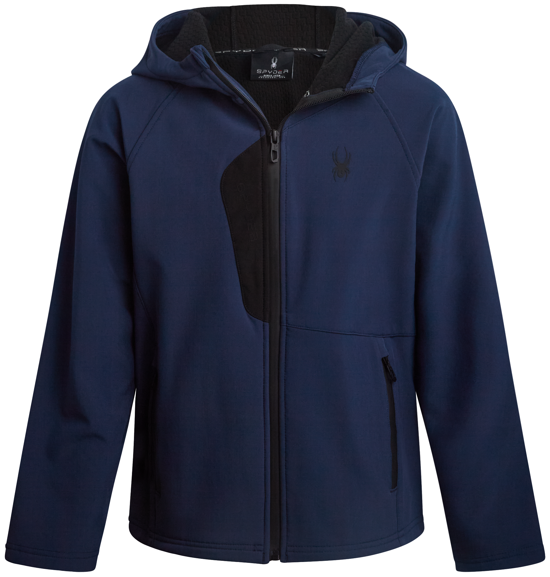 Spyder Boys' Softshell Jacket - Navy