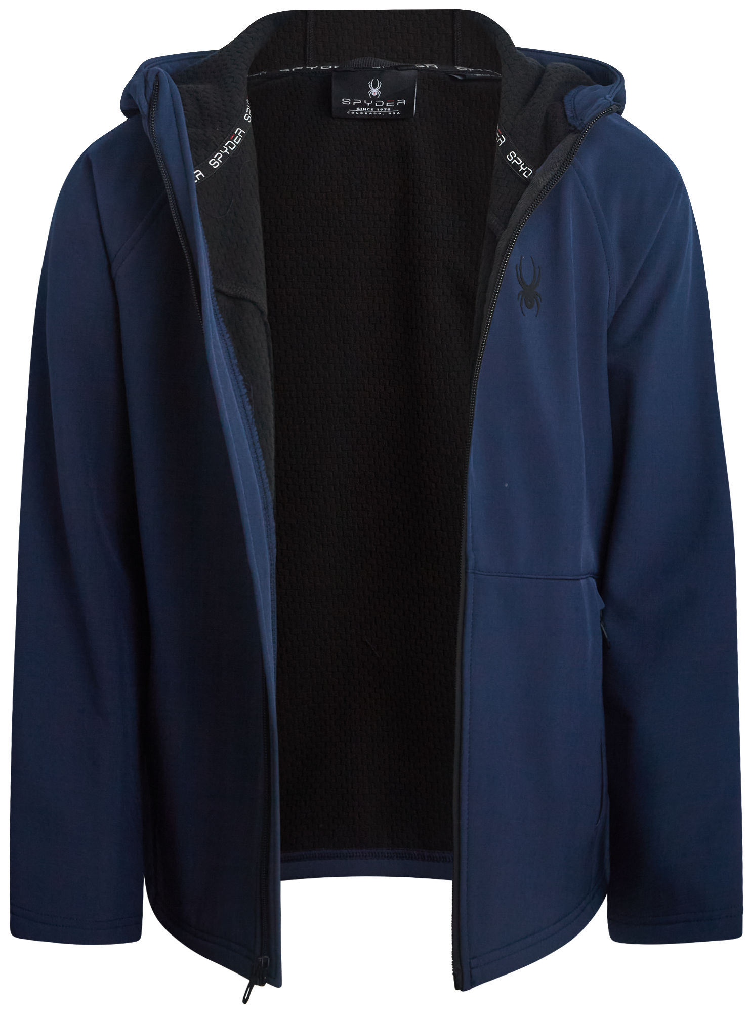 Spyder Boys' Softshell Jacket - Navy