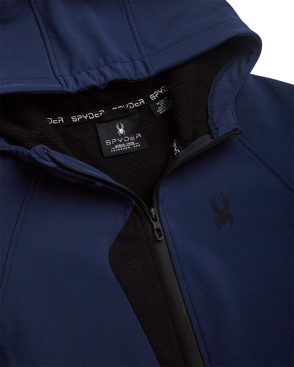 Spyder Boys' Softshell Jacket - Navy