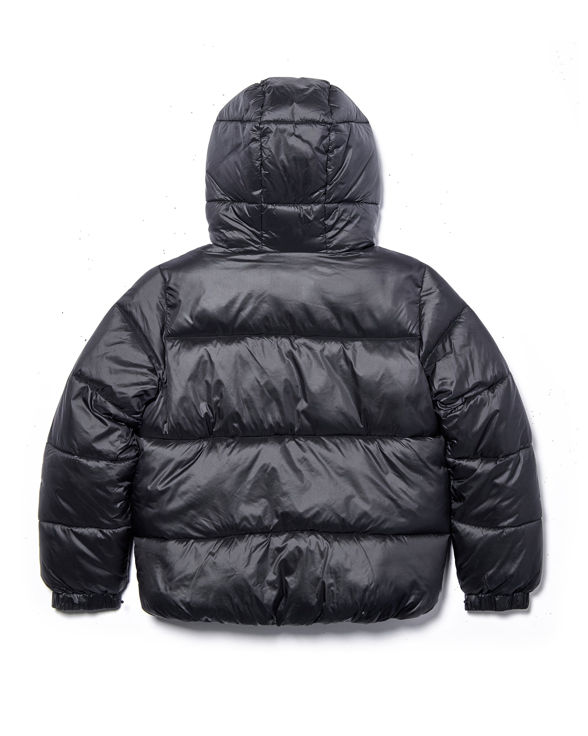 Spyder Girls' Silk Shine Puffer Jacket - Black