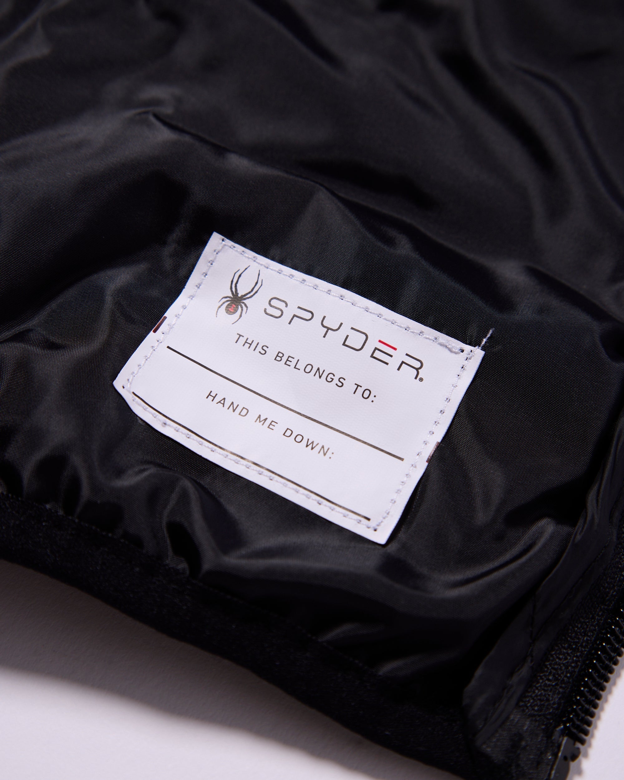 Spyder Boys' Packable Puffer Jacket - Black