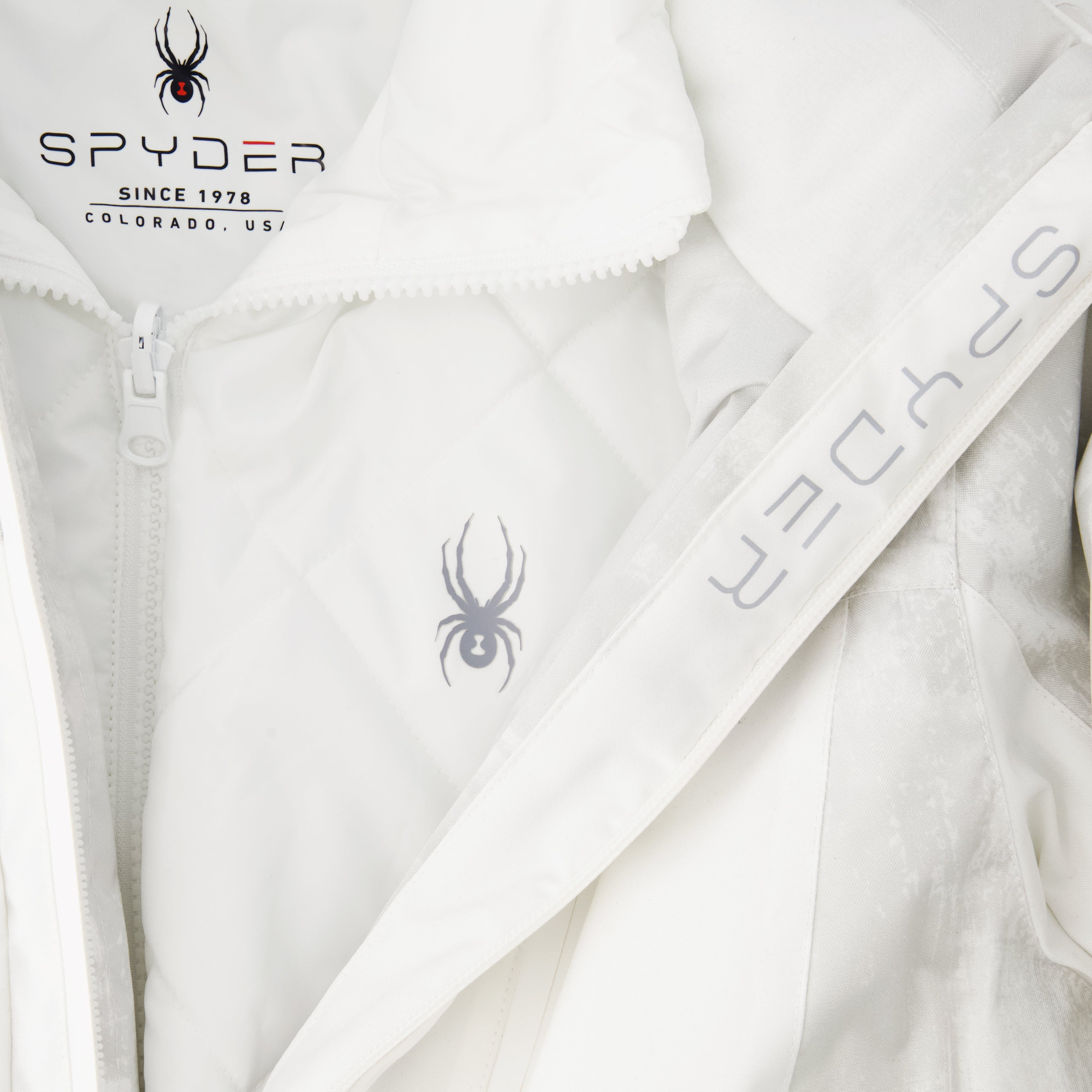 Spyder Women's Quilted 3-in-1 Jacket - White