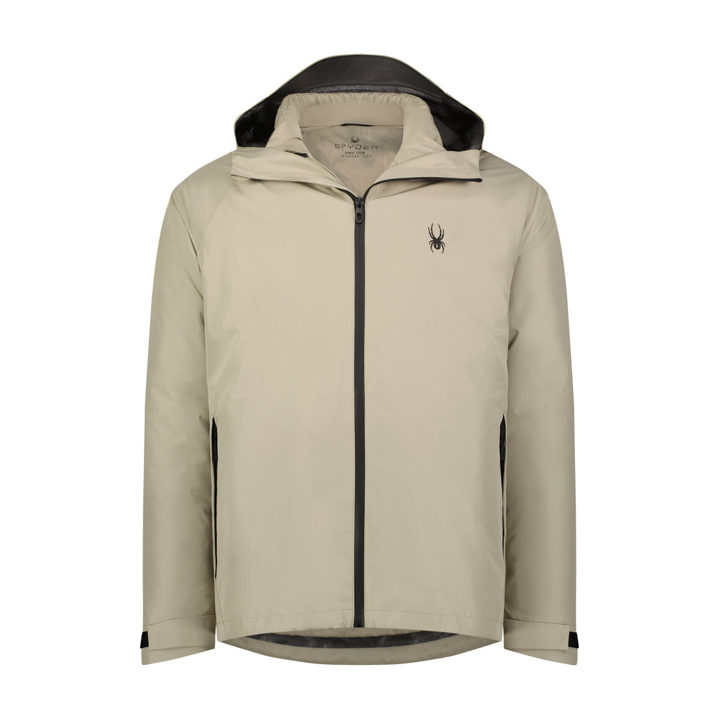 Spyder Men's 2-in-1 Rain Jacket - Stone