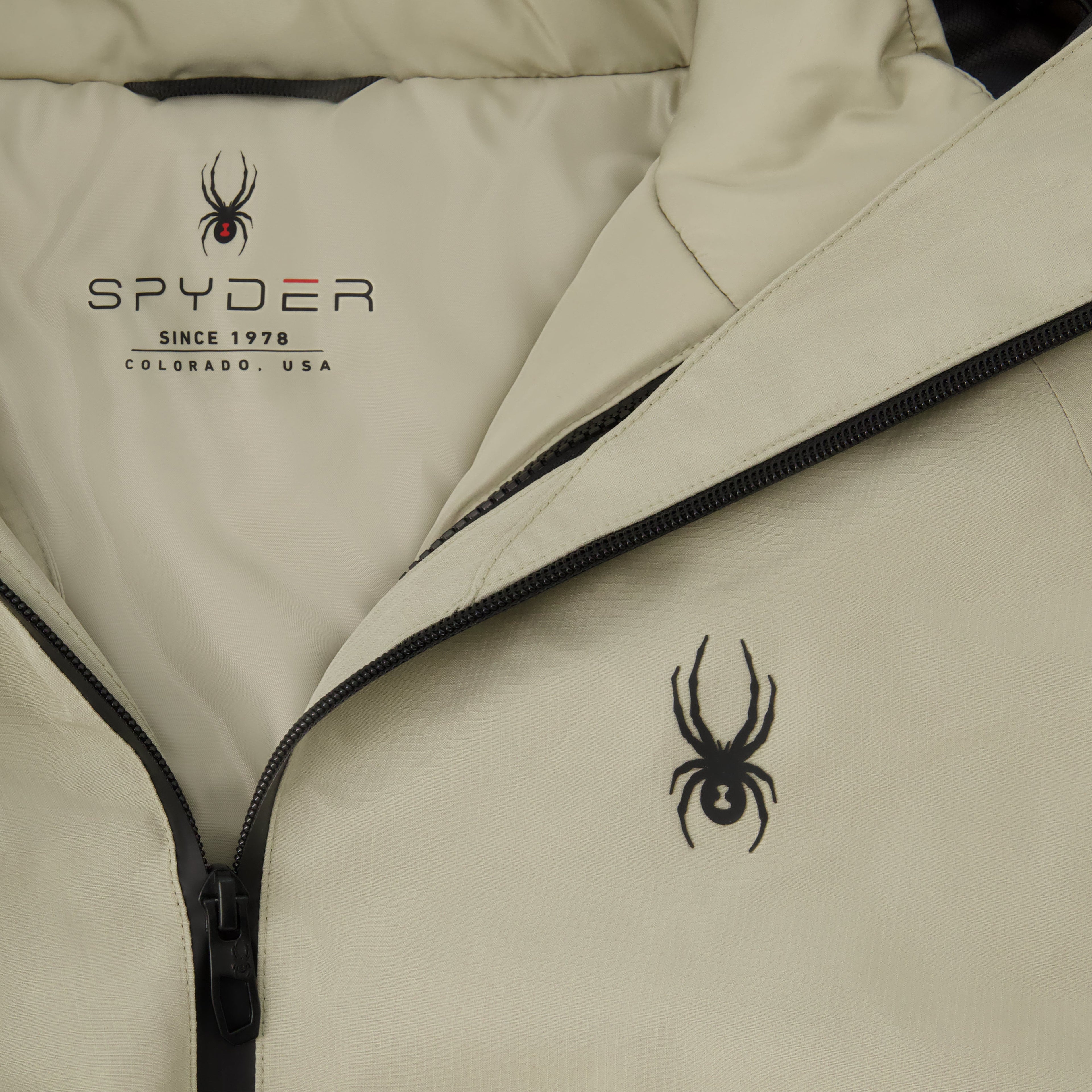 Spyder Men's 2-in-1 Rain Jacket - Stone