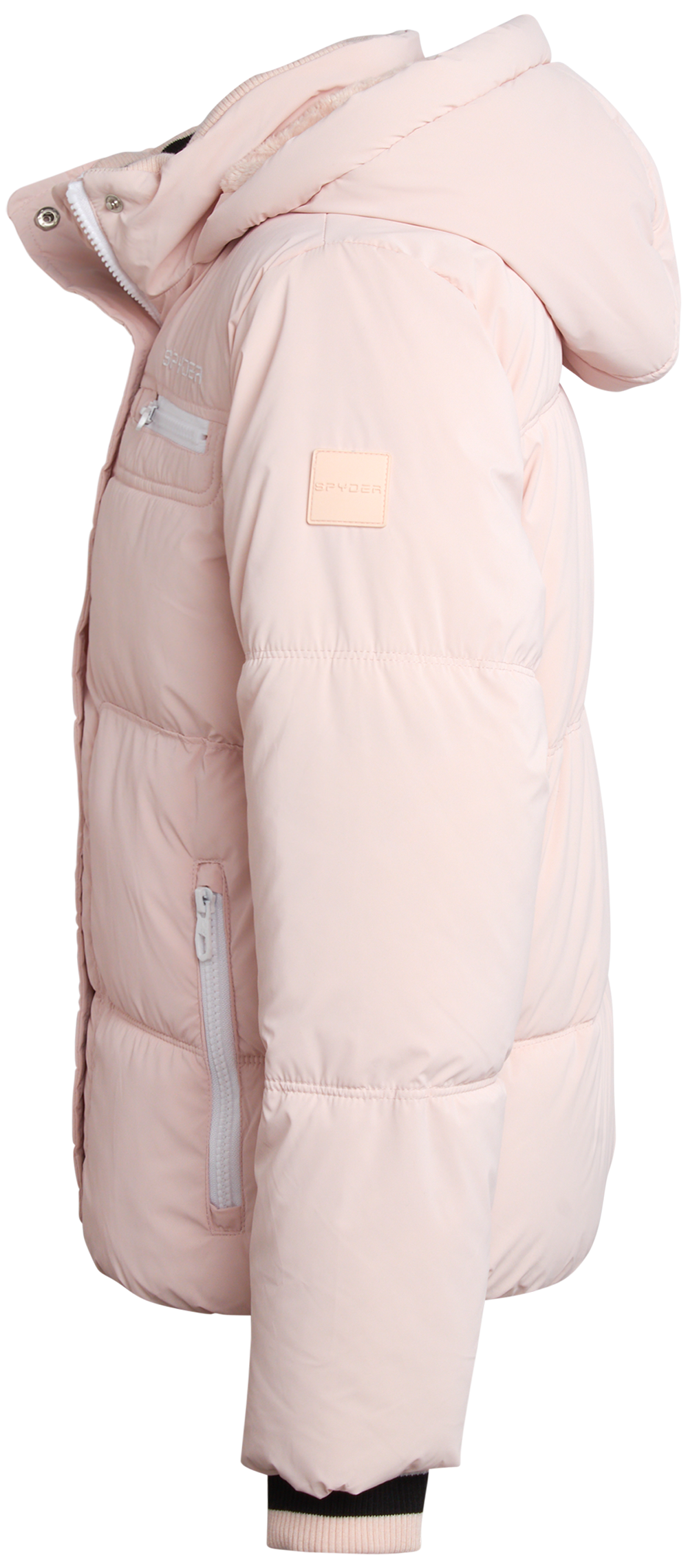 Spyder Girls' Puffer Jacket - Powder Pink