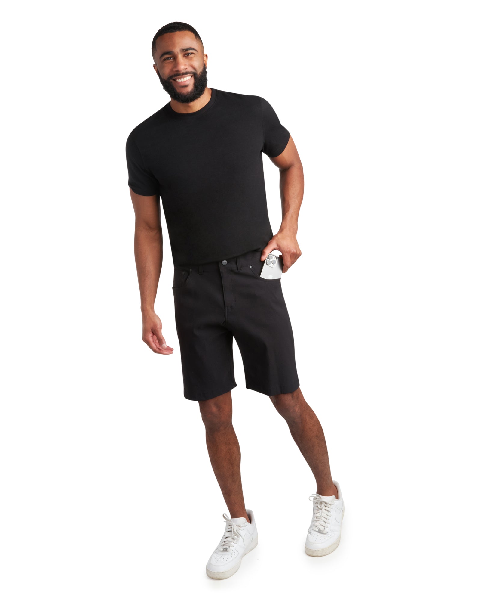 Spyder Men's Tech Woven 5 Pocket - Black