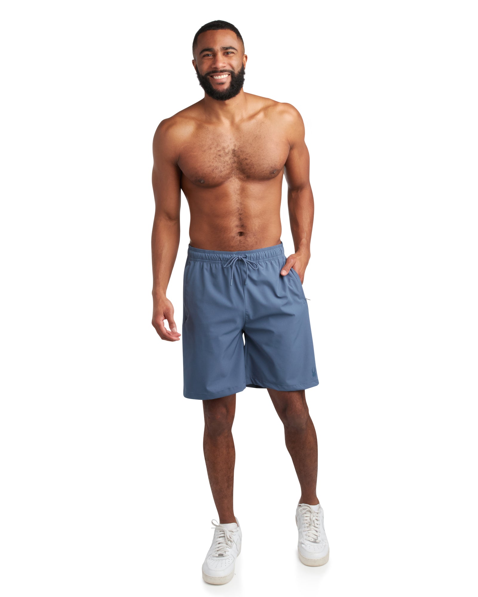 Spyder Men's Stretch Woven Shorts - Slate Blue