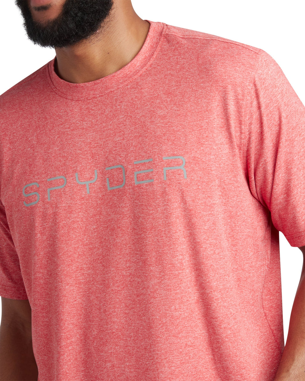 Spyder Men's Short Sleeve Wordmark Tee - Spyder Red