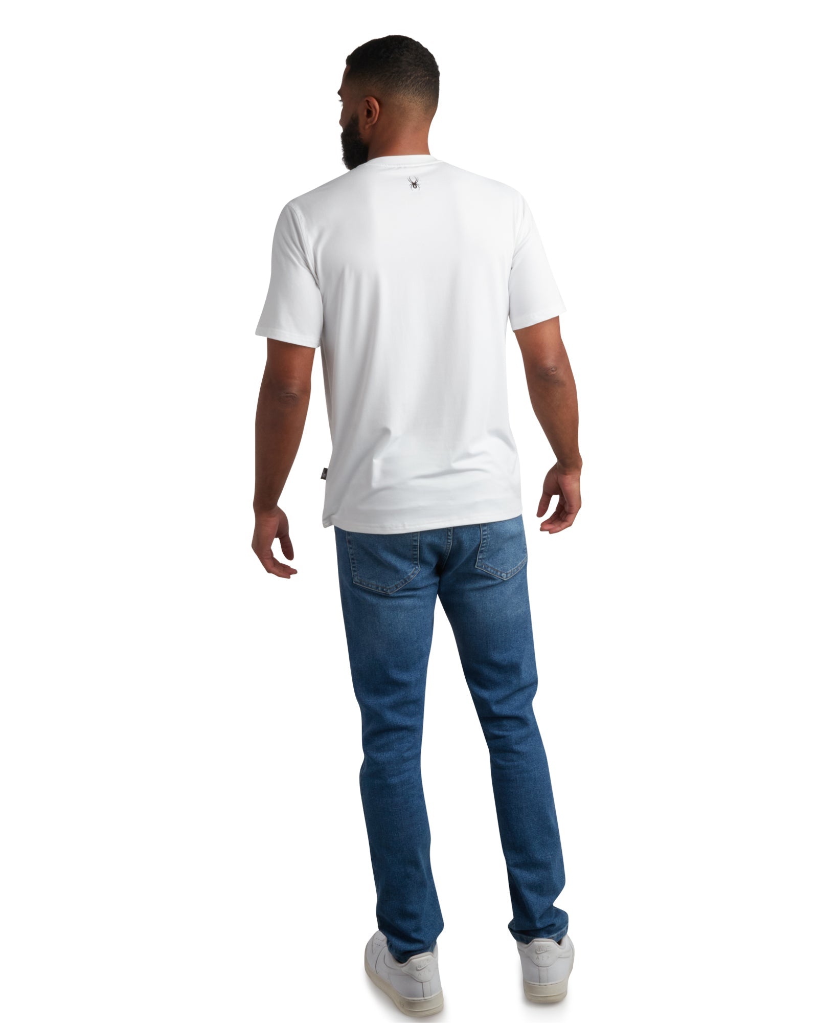 Spyder Men's Short Sleeve Wordmark - White