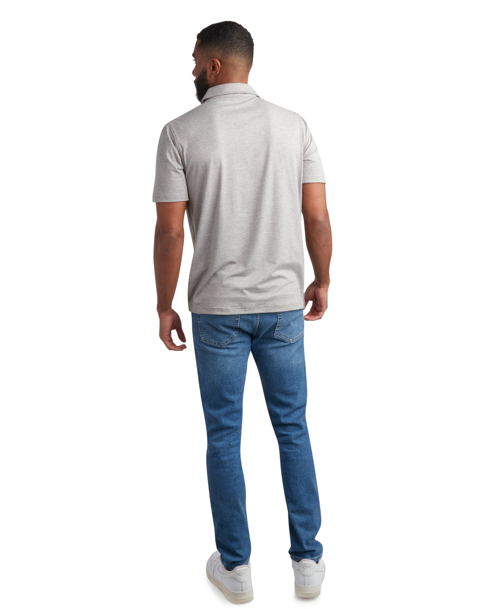 Spyder Men's Short Sleeve Jersey - Heather Grey