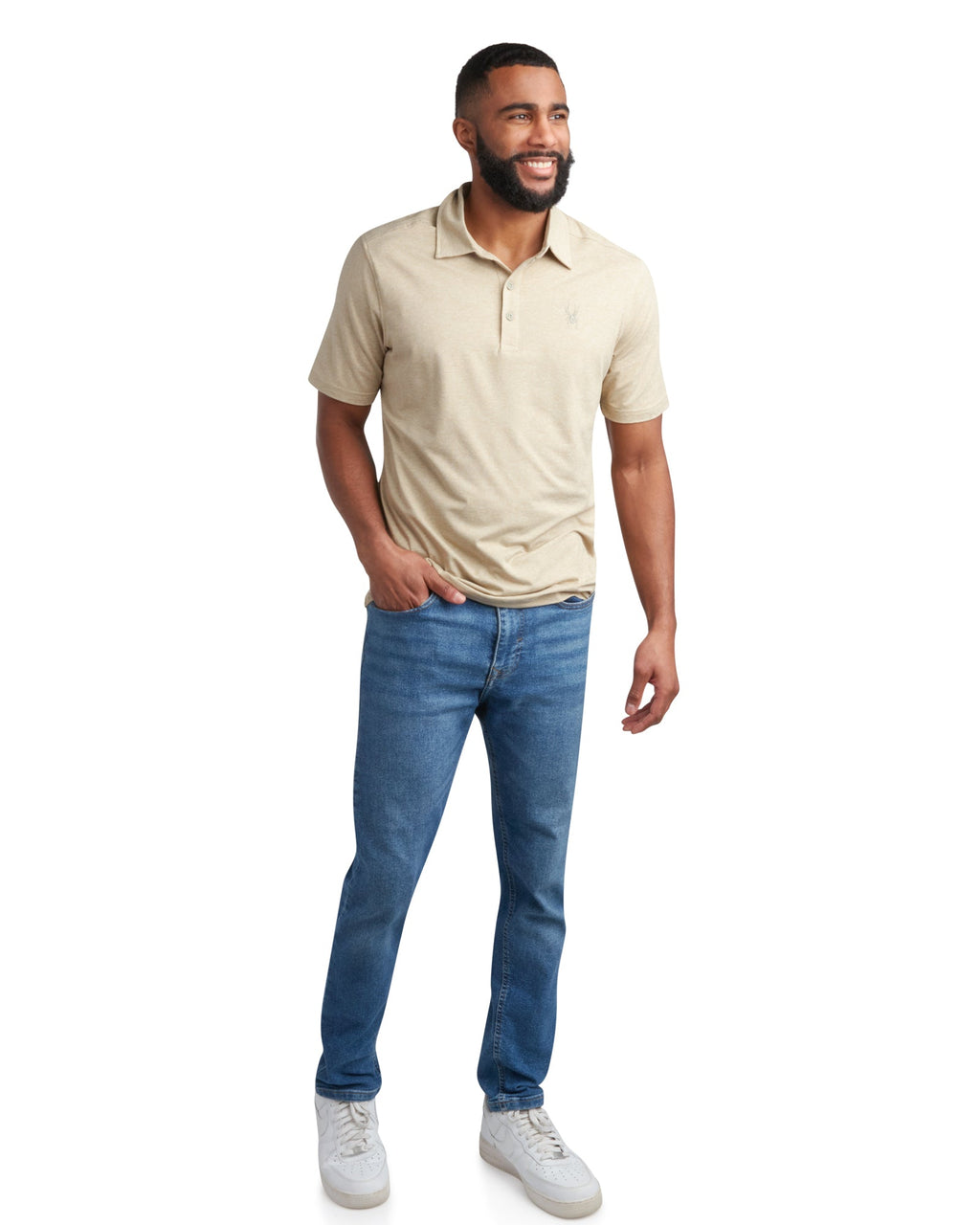 Spyder Men's Short Sleeve Jersey - Stone