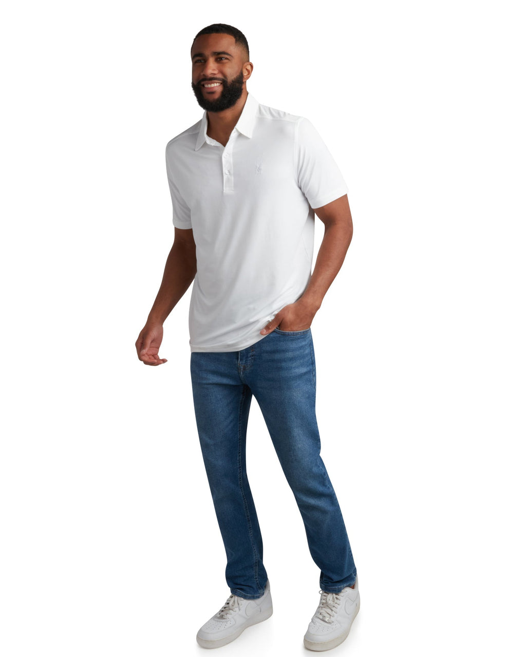 Spyder Men's Short Sleeve Jersey - White