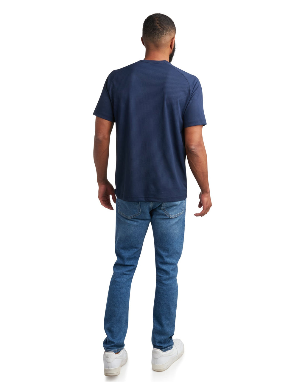 Spyder Men's Short Sleeve Henley - Navy