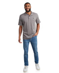 Spyder Men's Short Sleeve Tech Pique - Heather Grey