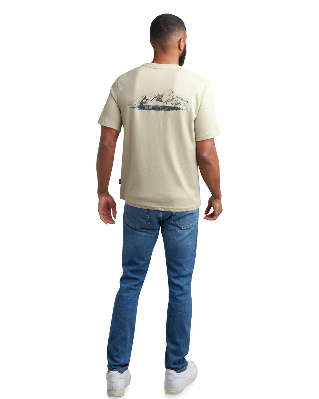Spyder Men's Short Sleeve Mountain - Stone
