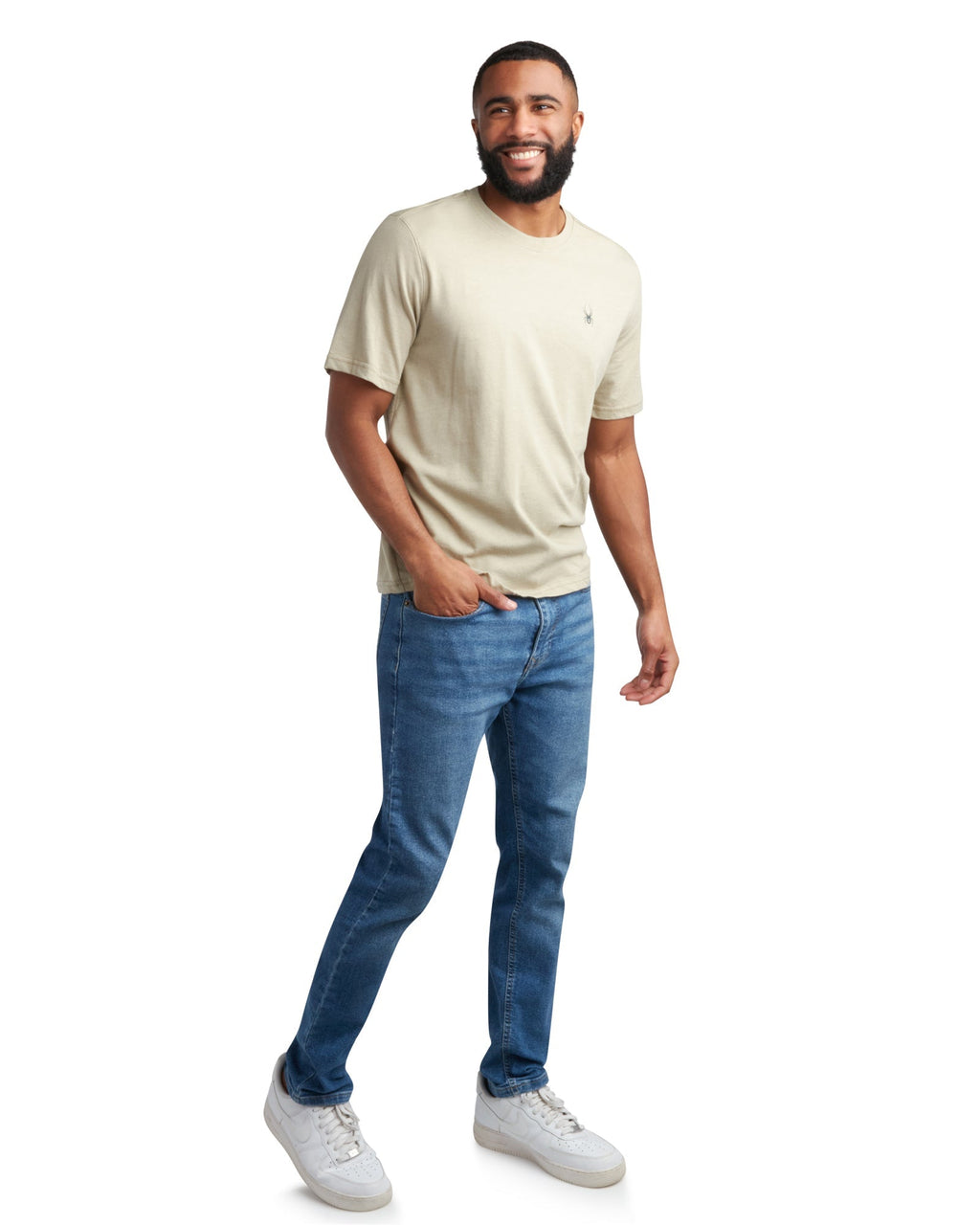 Spyder Men's Short Sleeve Mountain - Stone