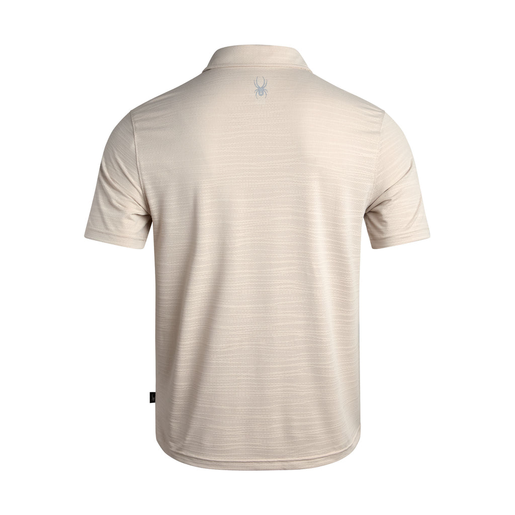 Spyder Men's Short Sleeve Jacquard - Bone
