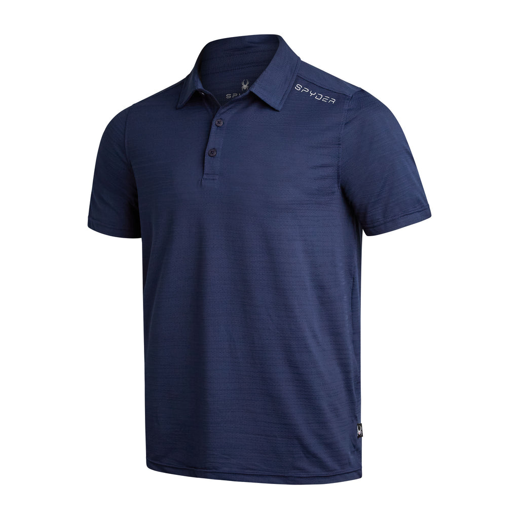 Spyder Men's Short Sleeve Jacquard - Navy
