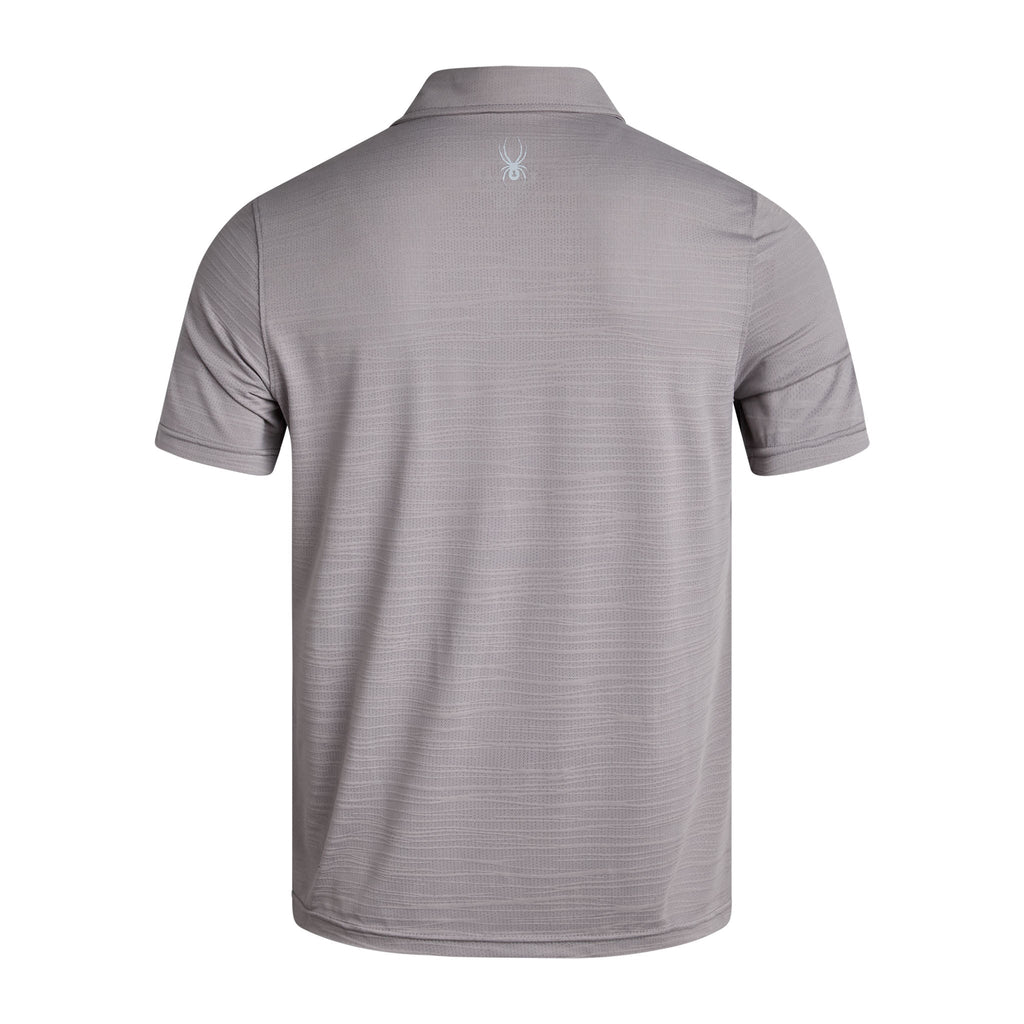 Spyder Men's Short Sleeve Jacquard - Pewter