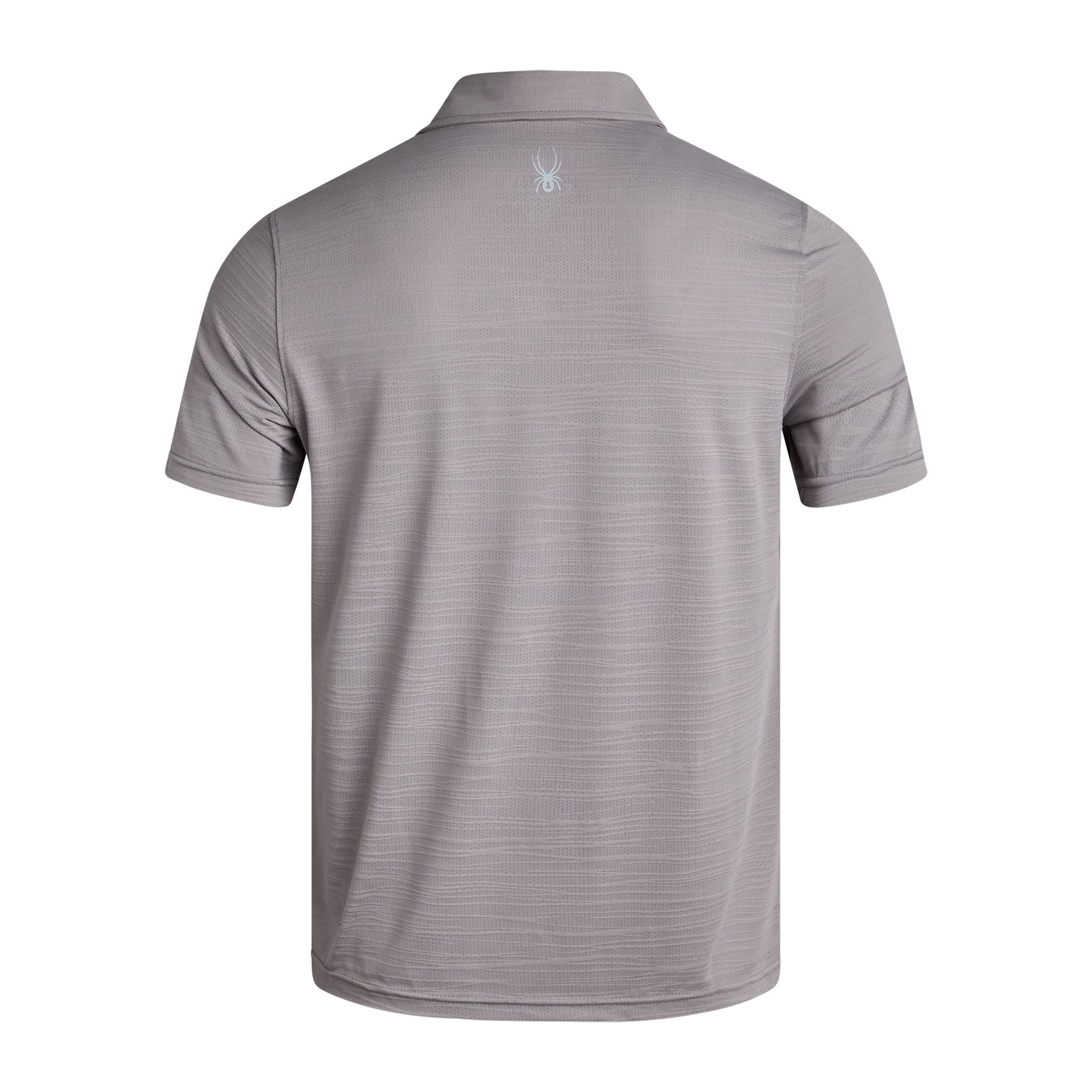 Spyder Men's Short Sleeve Jacquard - Pewter