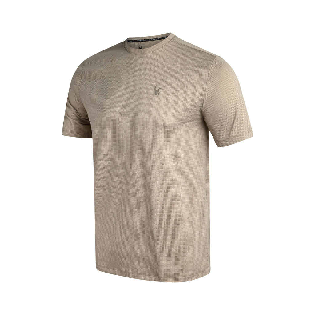 Spyder Men's Short Sleeve - Gravel
