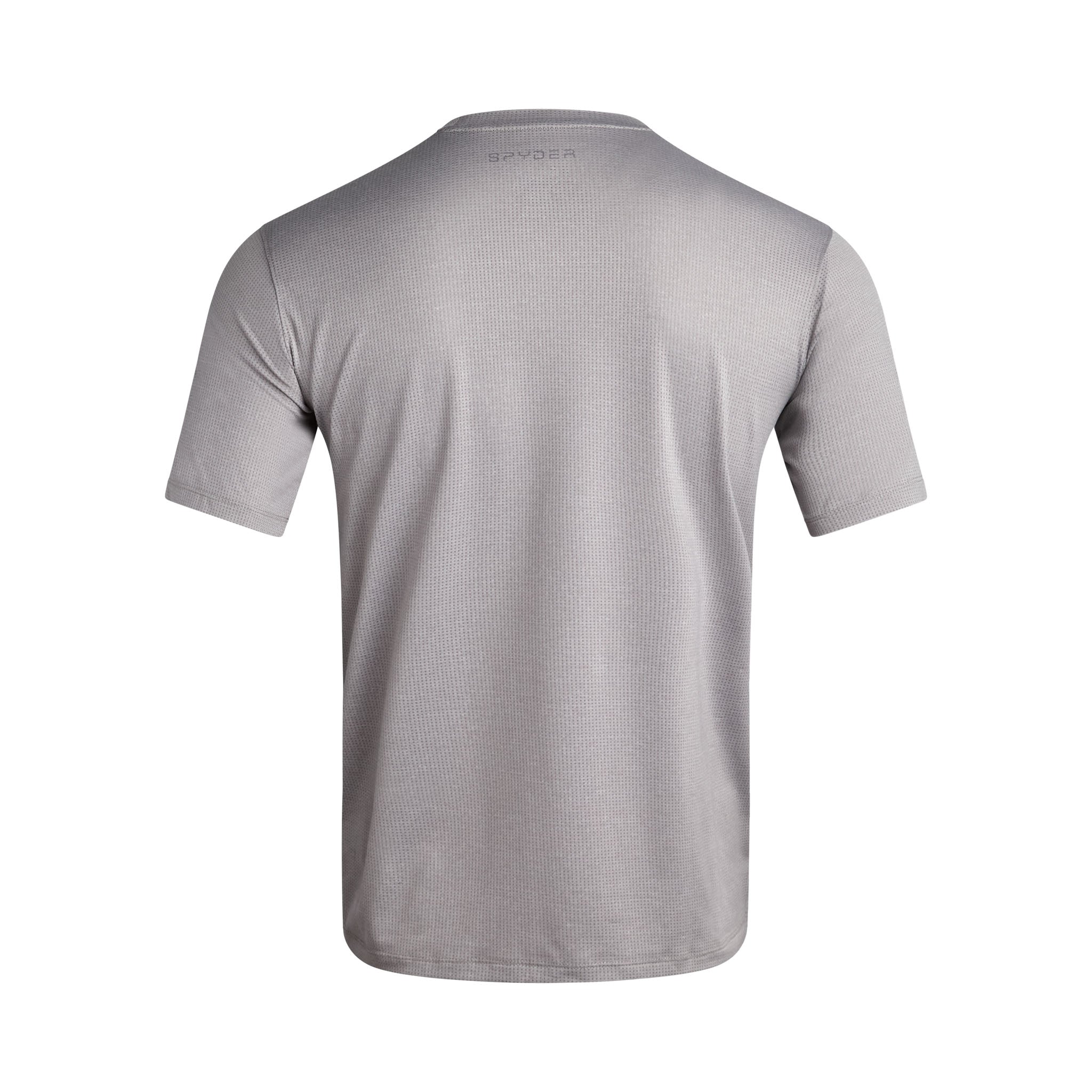 Spyder Men's Short Sleeve - Light Grey