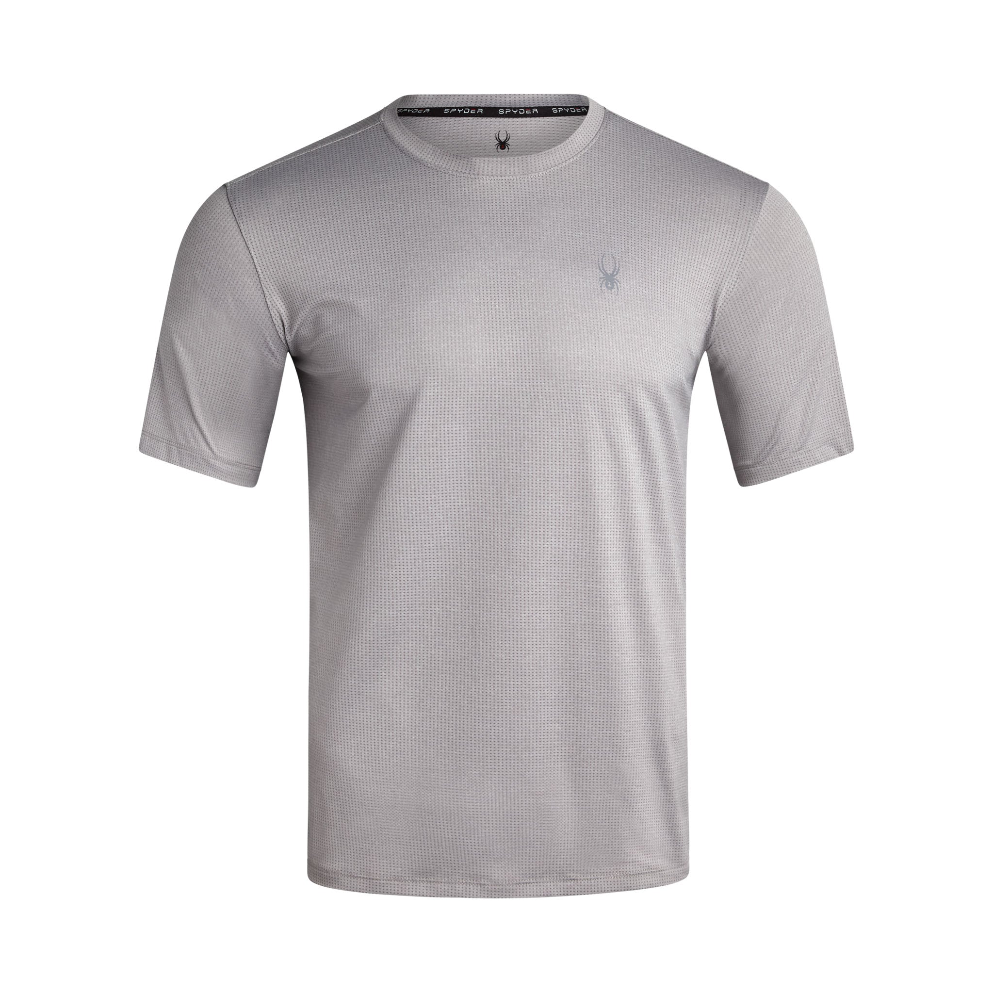 Spyder Men's Short Sleeve - Light Grey