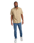 Spyder Men's Short Sleeve Ripstop - Khaki