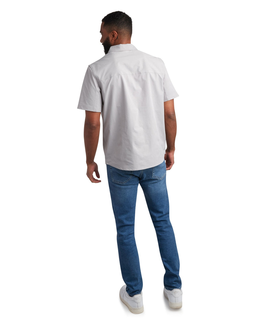 Spyder Men's Short Sleeve Ripstop - Pewter