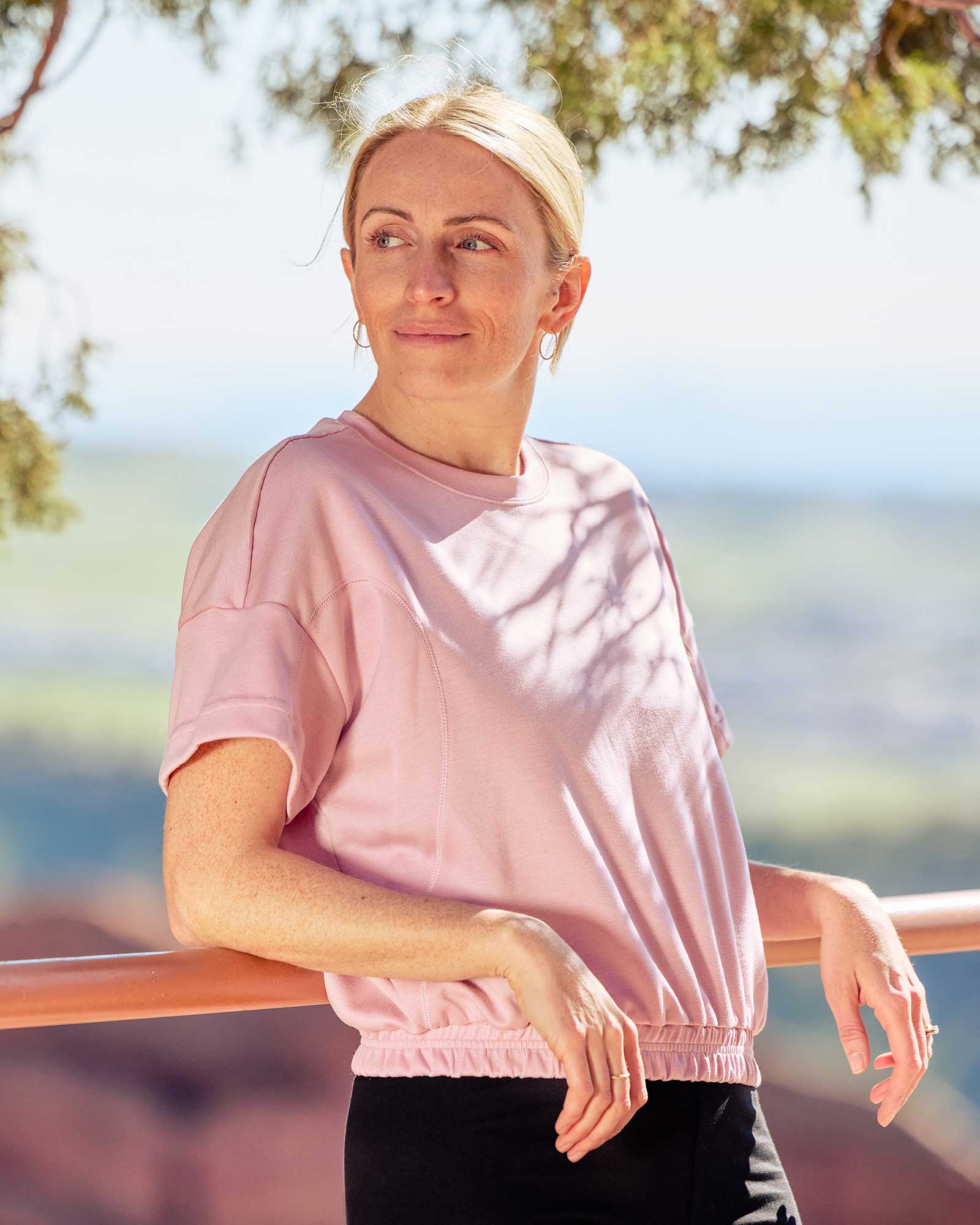 Spyder Women's Harmony Boxy Tee - Lilac