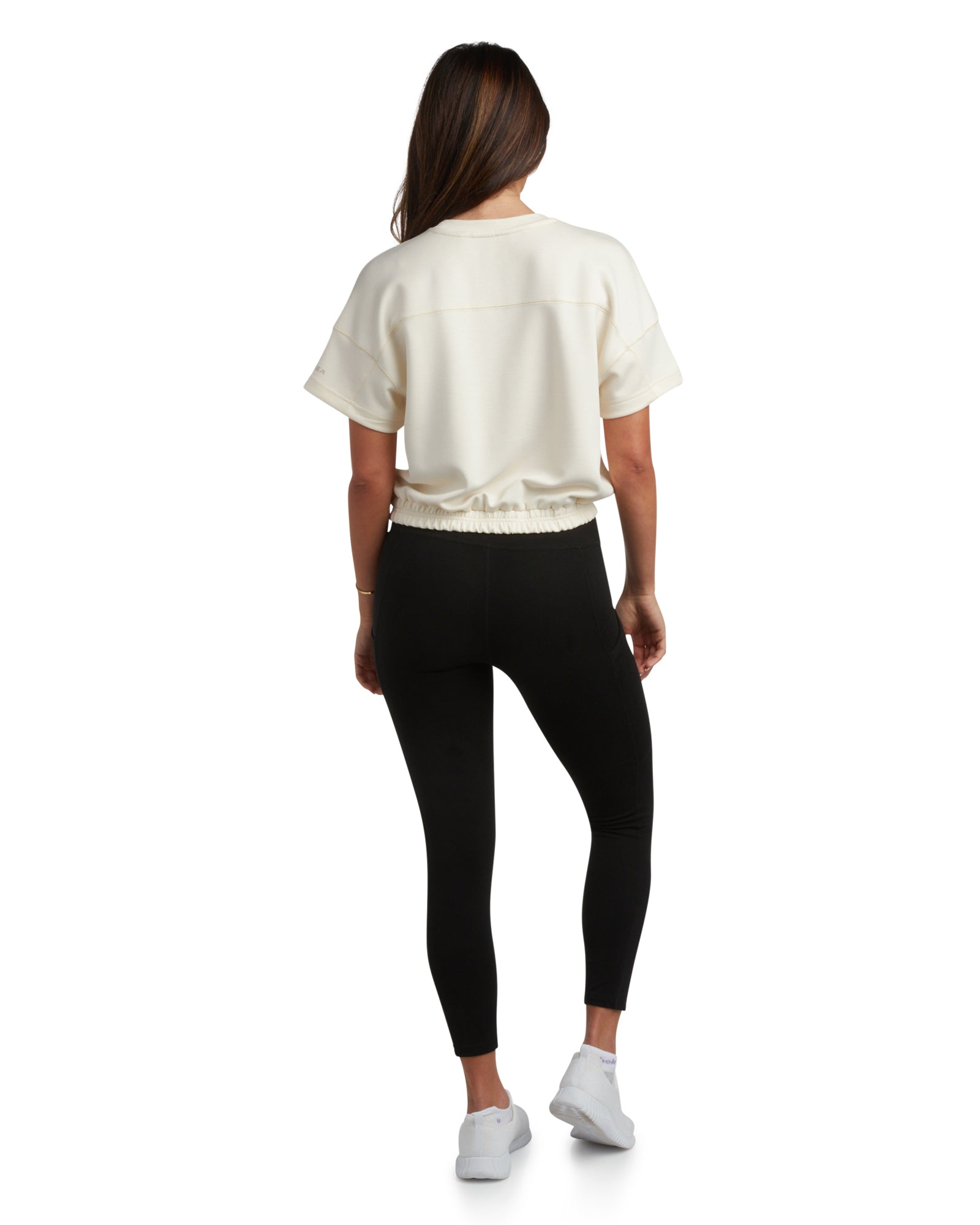 Spyder Women's Harmony Boxy Tee - Pearl