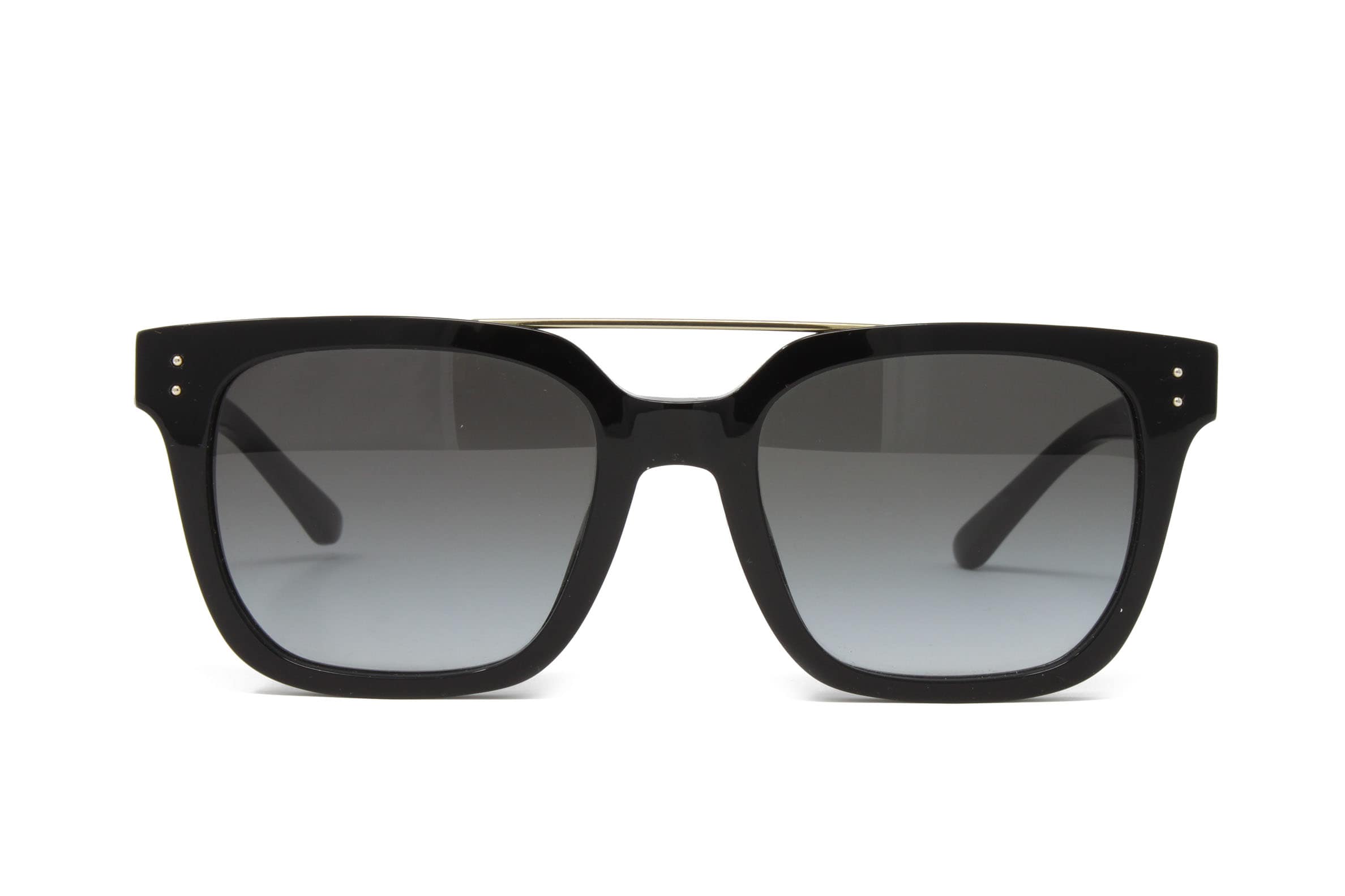 Tory Burch Women's Square Black Sunglasses