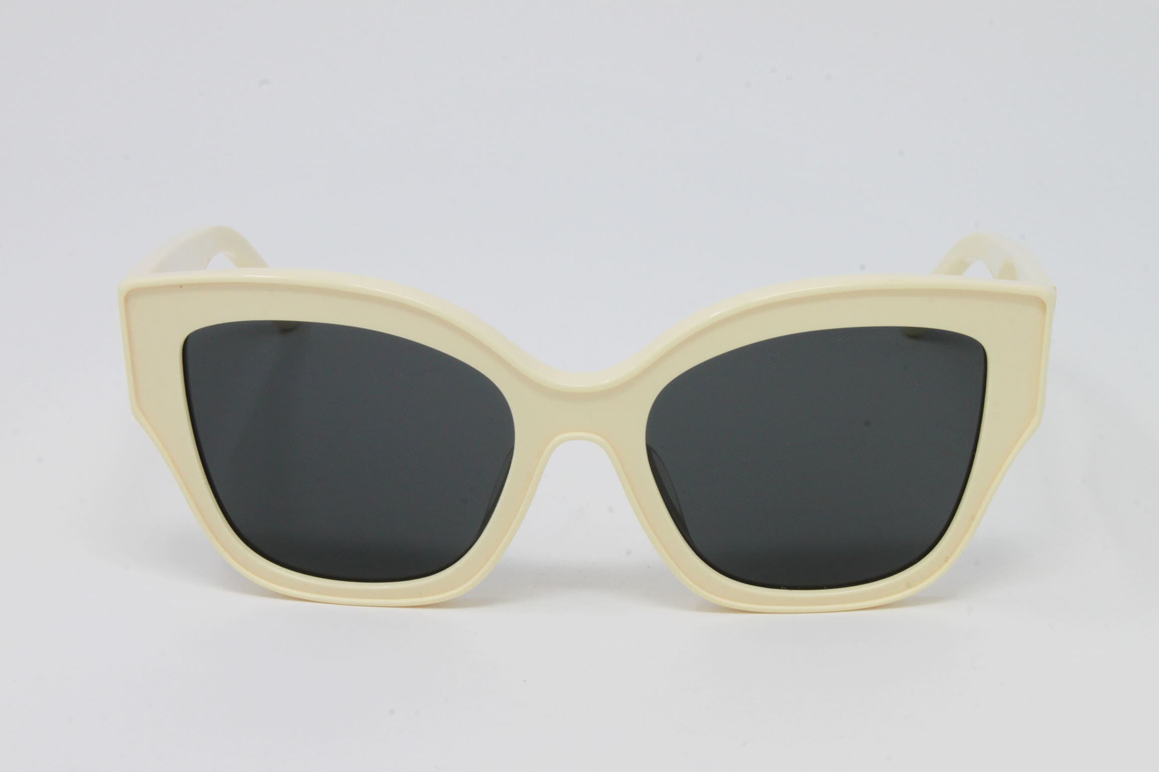 Tory Burch Ivory Oversized Sunglasses