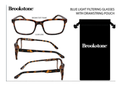 Brookstone Blue Light Filtering Glasses